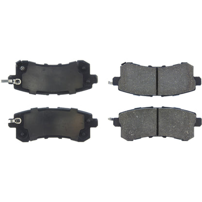 Centric Parts Disc Brake Pad Set Ceramic with Shims for 2011-2013 Infiniti QX56, 2020-2024 Infiniti QX80, 2017-2022 Nissan Armada 103.15100