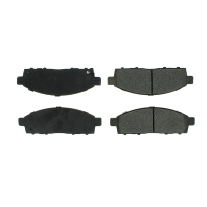 Centric Parts Disc Brake Pad Set C-Tek Ceramic with Shims for Mitsubishi L200 2019-2008 Montero Sport 2015-2009 103.15190