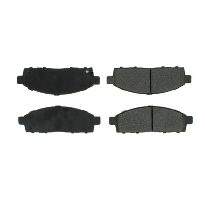 Centric Parts Disc Brake Pad Set C-Tek Ceramic with Shims for Mitsubishi L200 2019-2008 Montero Sport 2015-2009 103.15190