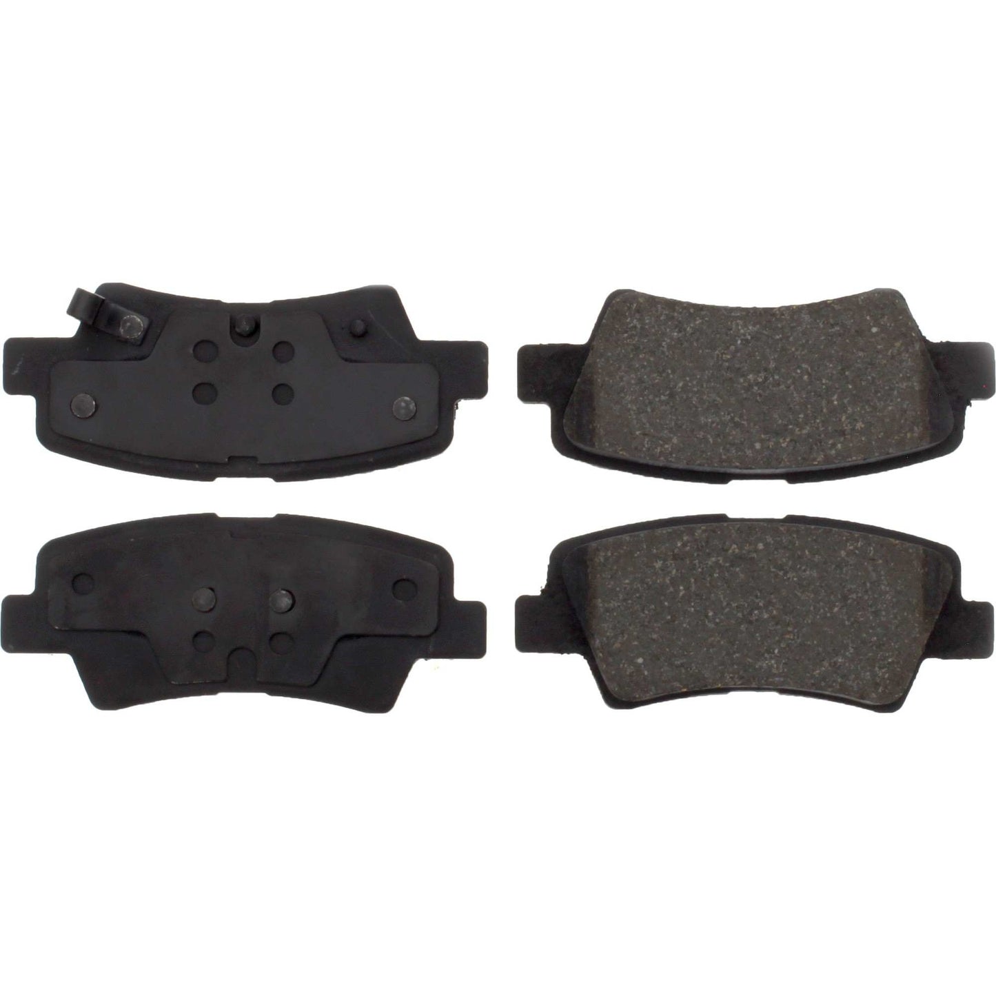 Centric Parts Disc Brake Pad Set C-Tek Ceramic with Shims for 2013-2014 Dodge Attitude, 2012-2017 Hyundai Accent, 2011-2016 Elantra, 2013-2014 Elantra Coupe, 2012-2016 Kia Optima, 2012-2018 Rio 103.15440