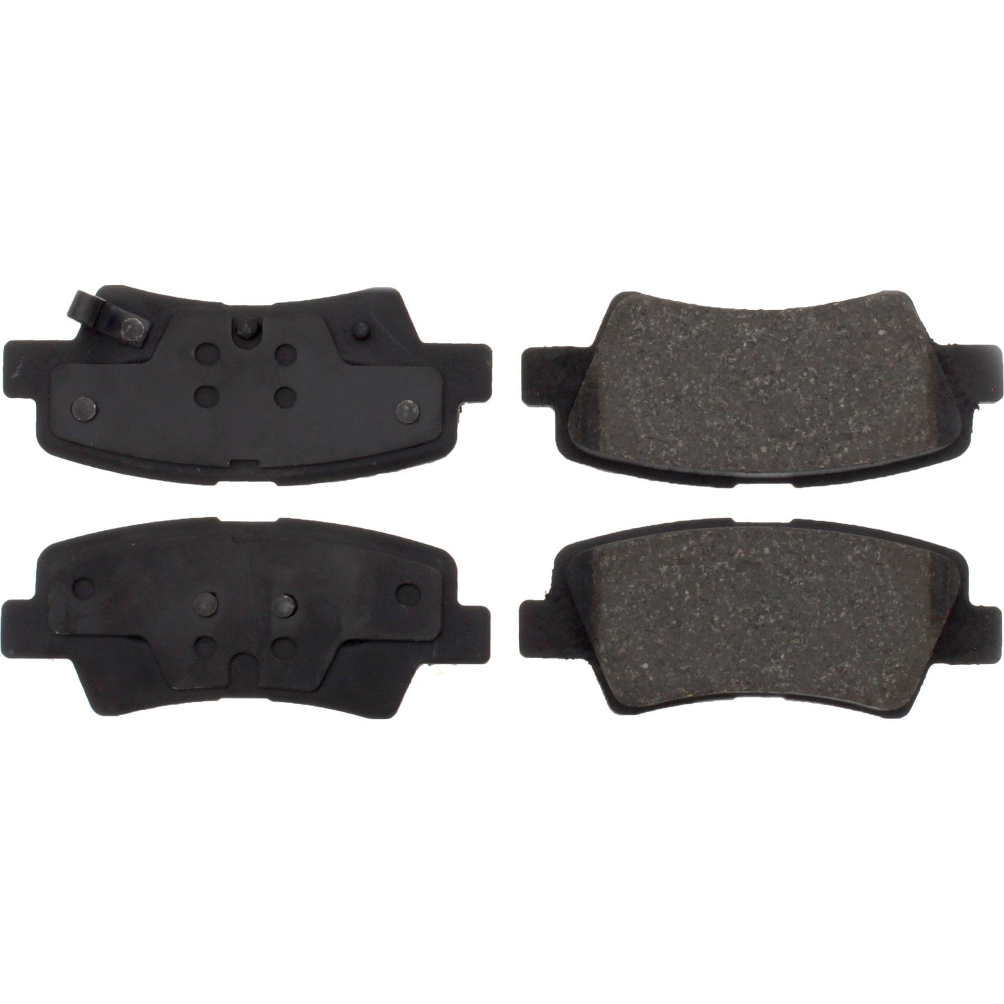 Centric Parts Disc Brake Pad Set C-Tek Ceramic with Shims for 2013-2014 Dodge Attitude, 2012-2017 Hyundai Accent, 2011-2016 Elantra, 2013-2014 Elantra Coupe, 2012-2016 Kia Optima, 2012-2018 Rio 103.15440
