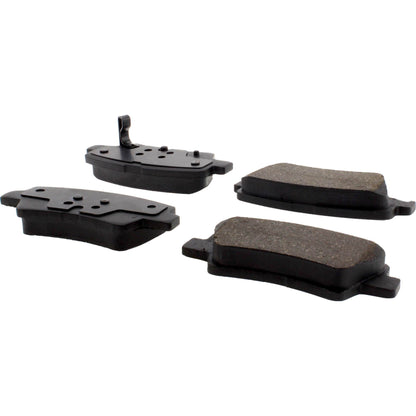 Centric Parts Disc Brake Pad Set C-Tek Ceramic with Shims for 2013-2014 Dodge Attitude, 2012-2017 Hyundai Accent, 2011-2016 Elantra, 2013-2014 Elantra Coupe, 2012-2016 Kia Optima, 2012-2018 Rio 103.15440