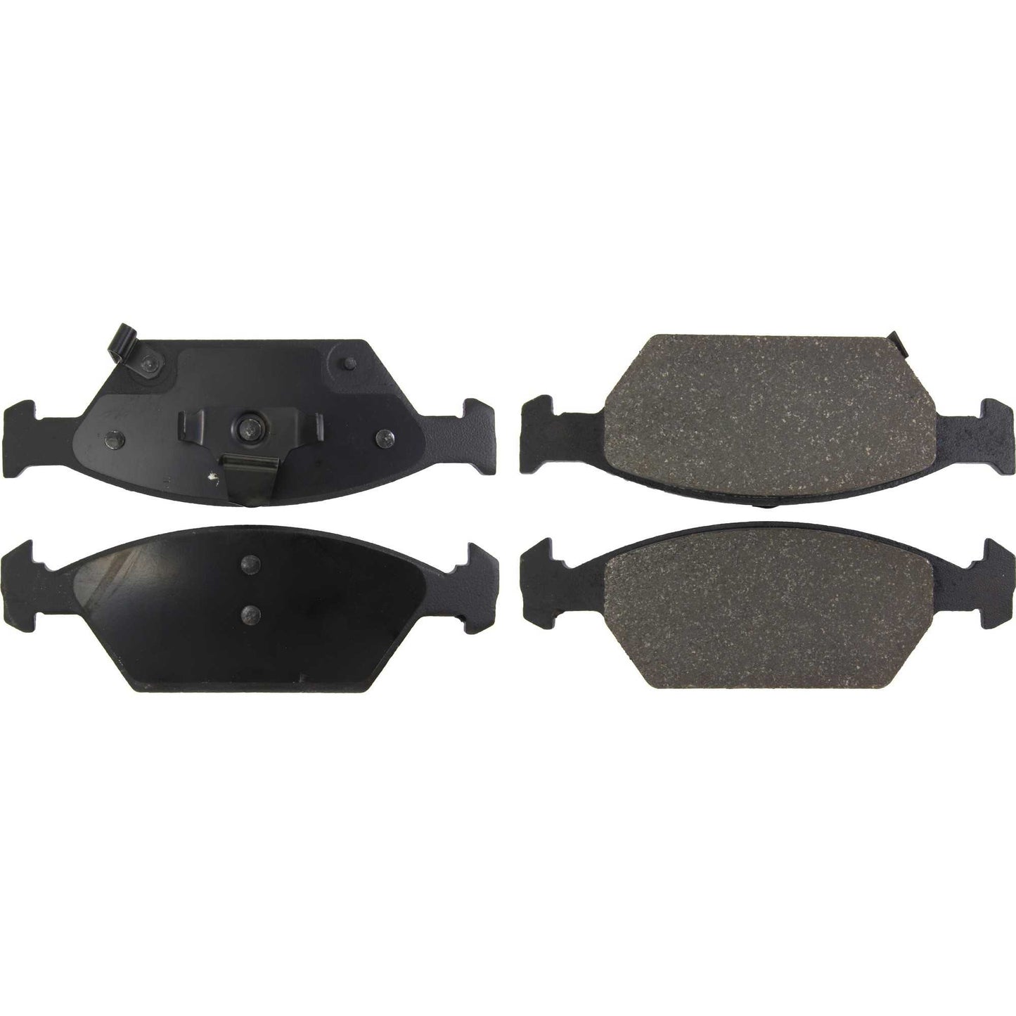 Centric Parts Disc Brake Pad Set C-Tek Ceramic with Shims for 2010-2014 Honda City 103.15530