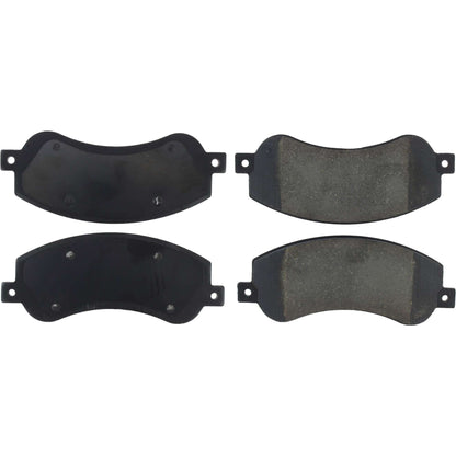 Centric Parts Disc Brake Pad Set C-Tek Ceramic with Shims for 2013 Ford Transit, 2011-2019 Volkswagen Amarok 103.15550
