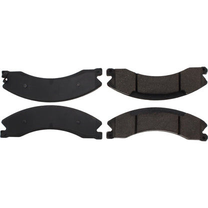 Centric Parts Disc Brake Pad Set C-Tek Ceramic with Shims for 2012-2021 Chevrolet Silverado 2500/3500 Suburban GMC Sierra 2500/3500 Nissan NV1500