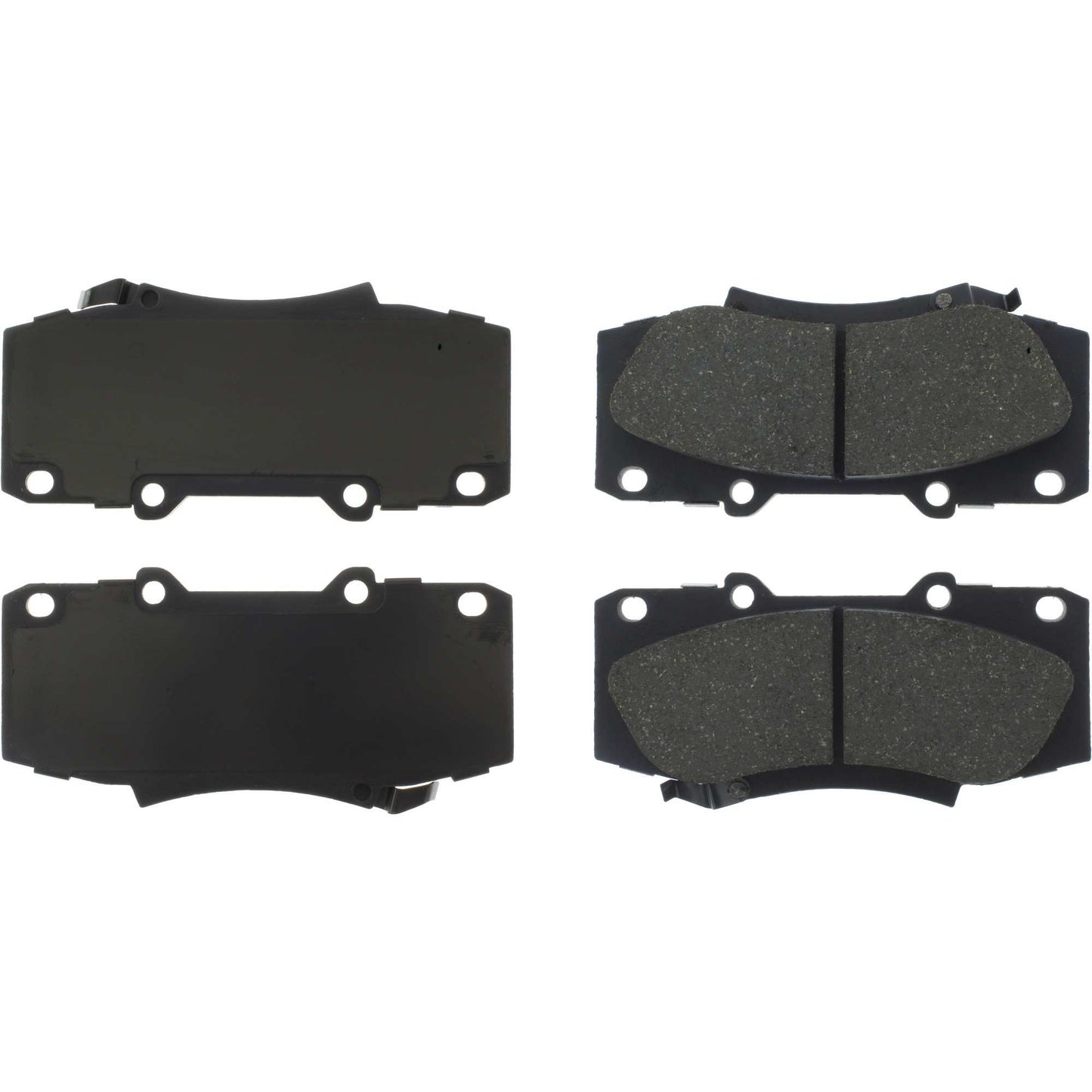 Centric Parts Disc Brake Pad Set C-Tek Ceramic with Shims for 2010-2015 Toyota Hilux 103.15670