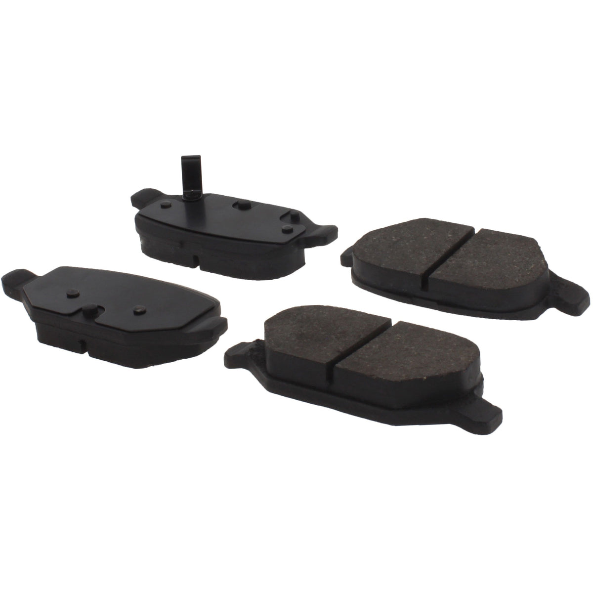 Centric Parts Disc Brake Pad Set Ceramic with Shims for Fiat 500 2009-2019, Panda 2007-2012, Ram 700 2015-2017 103.15690