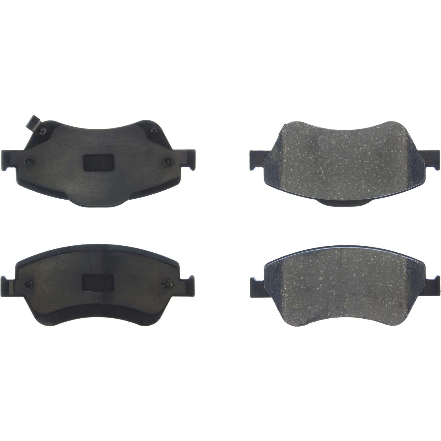 Centric Parts Disc Brake Pad Set C-Tek Ceramic with Shims for 2009-2014 Toyota Corolla 103.15710