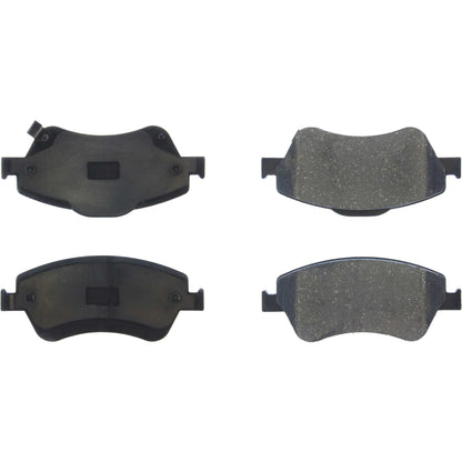 Centric Parts Disc Brake Pad Set C-Tek Ceramic with Shims for 2009-2014 Toyota Corolla 103.15710