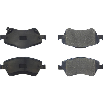 Centric Parts Disc Brake Pad Set C-Tek Ceramic with Shims for 2009-2014 Toyota Corolla 103.15710