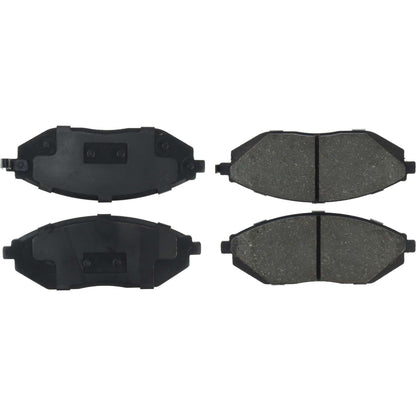 Centric Parts Disc Brake Pad Set Ceramic with Shims for 2020-2018 Chevrolet Beat 2017-2016 Sonic 2016-2011 Spark 2016 Spark Classic 103.15900
