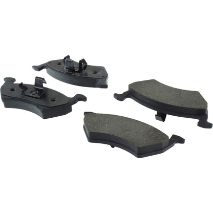 Centric Parts Disc Brake Pad Set C-Tek Ceramic with Shims for 2009-2013 Volkswagen Gol 103.16410