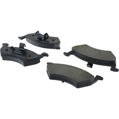 Centric Parts Disc Brake Pad Set C-Tek Ceramic with Shims for 2009-2013 Volkswagen Gol 103.16410