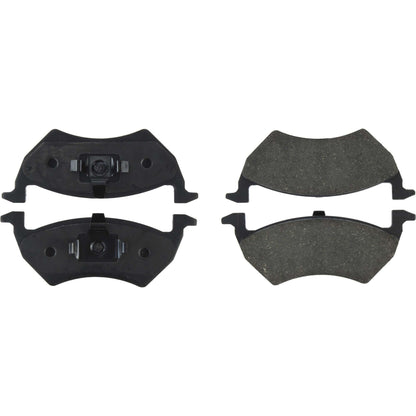Centric Parts Disc Brake Pad Set C-Tek Ceramic with Shims for 2009-2013 Volkswagen Gol 103.16410