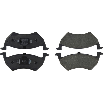 Centric Parts Disc Brake Pad Set C-Tek Ceramic with Shims for 2009-2013 Volkswagen Gol 103.16410