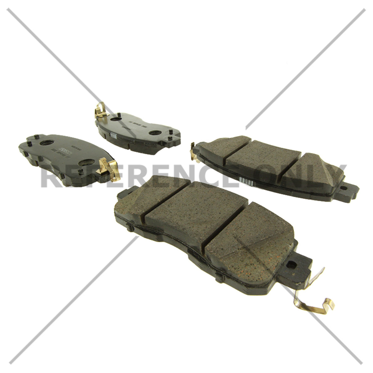 Centric Parts Disc Brake Pad Set C-Tek Ceramic with Shims for 2013-2023 Nissan Altima 2018-2014 Leaf 103.16500