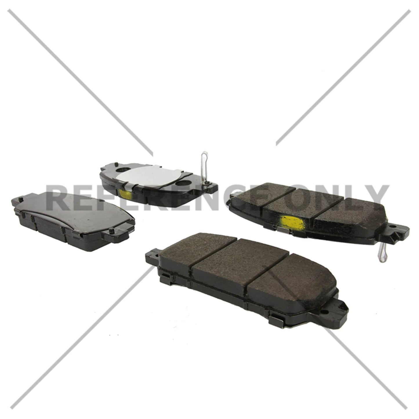 Centric Parts Disc Brake Pad Set Ceramic with Shims for 2013-2022 Honda Accord 2016-2021 HR-V 103.16540