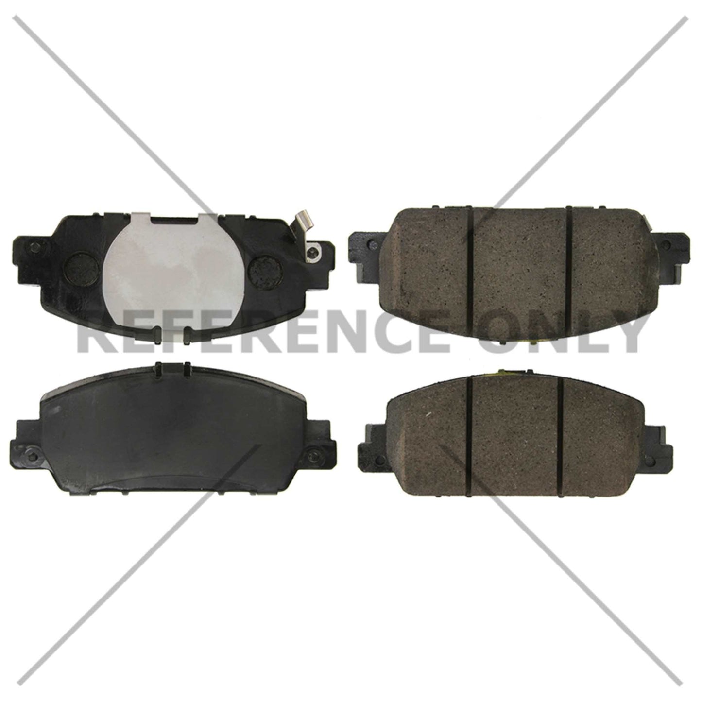 Centric Parts Disc Brake Pad Set Ceramic with Shims for 2013-2022 Honda Accord 2016-2021 HR-V 103.16540