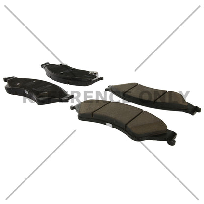 Centric Parts Disc Brake Pad Set C-Tek Ceramic with Shims for 2013-2017 Ford Ranger 103.16760