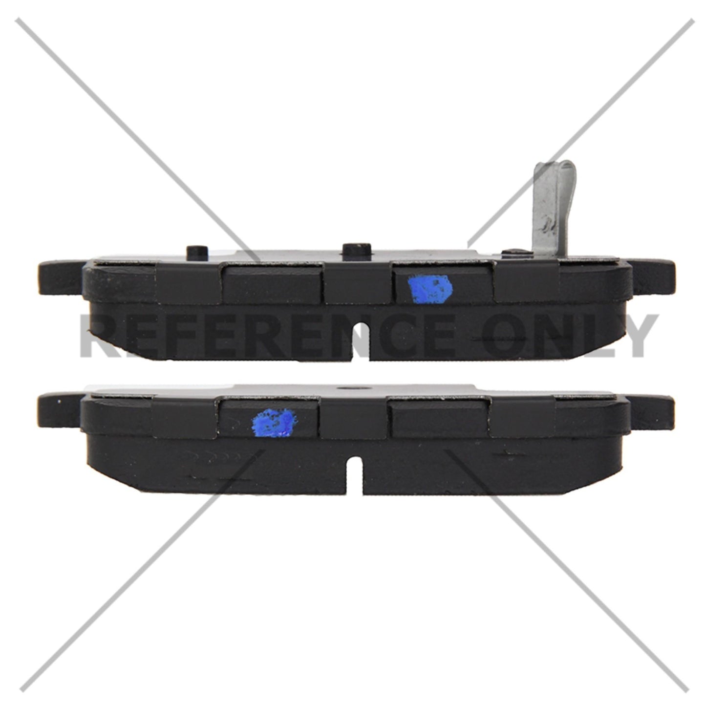 Centric Parts Disc Brake Pad Set Ceramic with Shims for Mazda 3 2014-2016