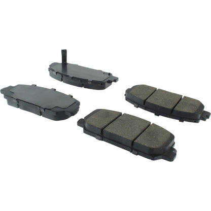 Centric Parts Disc Brake Pad Set Ceramic with Shims for 2016-2021 Acura ILX, 2013-2018 Honda RDX, 2014-2020 Honda RLX, 2016-2017 Honda Accord, 2017-2020 Honda Civic 103.16970