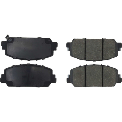 Centric Parts Disc Brake Pad Set Ceramic with Shims for 2016-2021 Acura ILX, 2013-2018 Honda RDX, 2014-2020 Honda RLX, 2016-2017 Honda Accord, 2017-2020 Honda Civic 103.16970