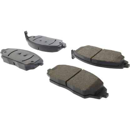 Centric Parts Disc Brake Pad Set C-Tek Ceramic with Shims for 2012-2015 Chevrolet Sonic 103.17020