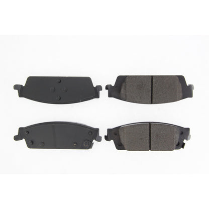 Centric Parts Disc Brake Pad Set Ceramic with Shims for 2015-2020 Cadillac Escalade, Chevrolet Silverado and GMC Sierra 103.17070