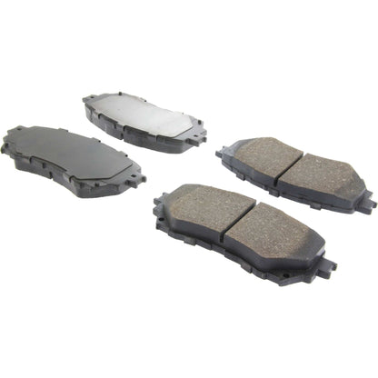 Centric Parts Disc Brake Pad Set C-Tek Ceramic with Shims for 2014-2021 Mazda 6 103.17110