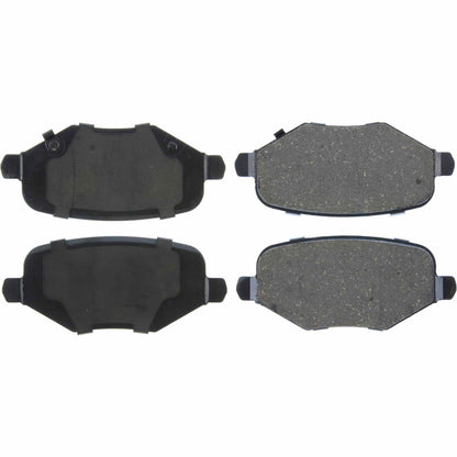 Centric Parts Disc Brake Pad Set C-Tek Ceramic with Shims for 2012-2016 Chrysler Town & Country Dodge Grand Caravan Journey Ram C/V Volkswagen Routan 103.17190