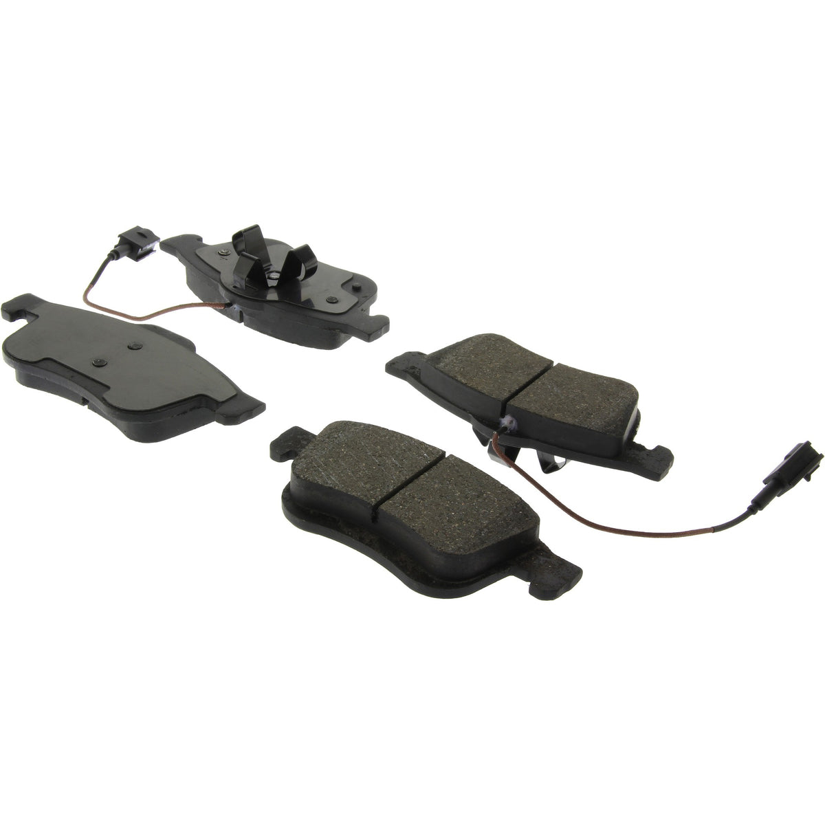 Centric Parts Disc Brake Pad Set C-Tek Ceramic with Shims for 2015-2021 Ram ProMaster City 103.17211