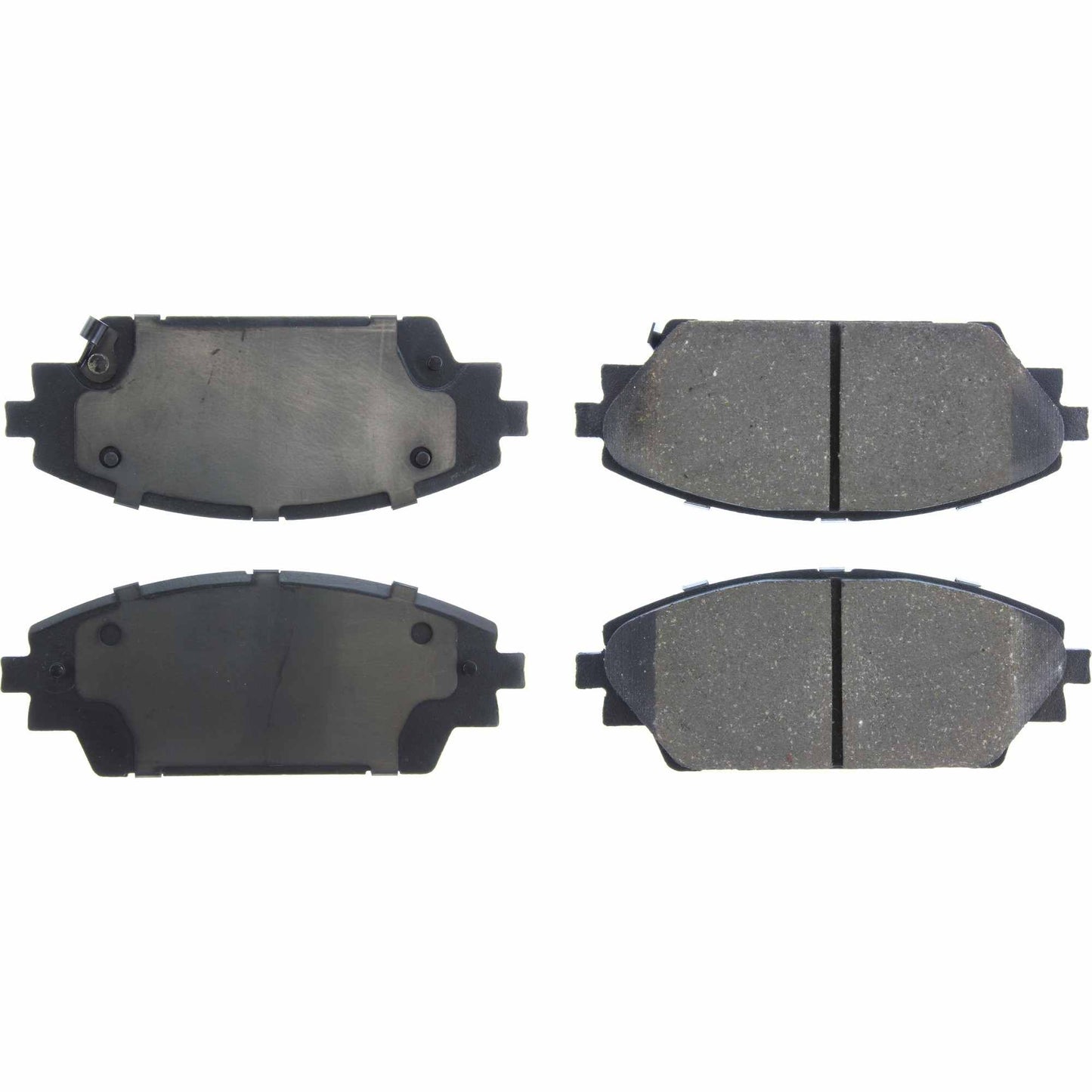 Centric Parts Disc Brake Pad Set C-Tek Ceramic with Shims for 2014-2018 Mazda 3, 2014-2018 Mazda 3 Sport, 2016-2020 Mazda CX-3, 2020-2022 Mazda CX-30 103.17280