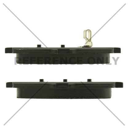 Centric Parts Disc Brake Pad Set C-Tek Ceramic with Shims for 2014-2018 Mazda 3 103.17290