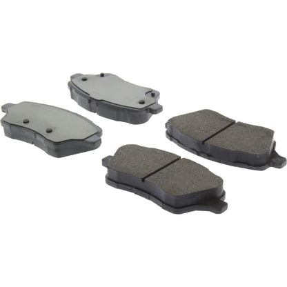 Centric Parts Disc Brake Pad Set C-Tek Ceramic with Shims for 2014-2019 Ford Fiesta 103.17300