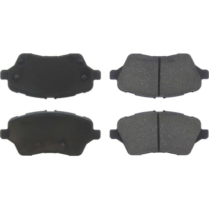 Centric Parts Disc Brake Pad Set C-Tek Ceramic with Shims for 2014-2019 Ford Fiesta 103.17300
