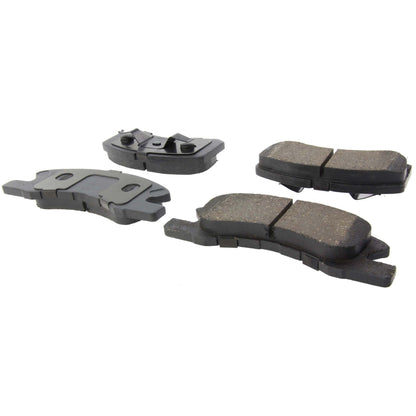 Centric Parts Disc Brake Pad Set Ceramic with Shims for 2016-2019 Dodge Attitude, 2014-2020 Mitsubishi Mirage, 2017-2020 Mirage G4 103.17310