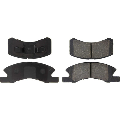 Centric Parts Disc Brake Pad Set Ceramic with Shims for 2016-2019 Dodge Attitude, 2014-2020 Mitsubishi Mirage, 2017-2020 Mirage G4 103.17310