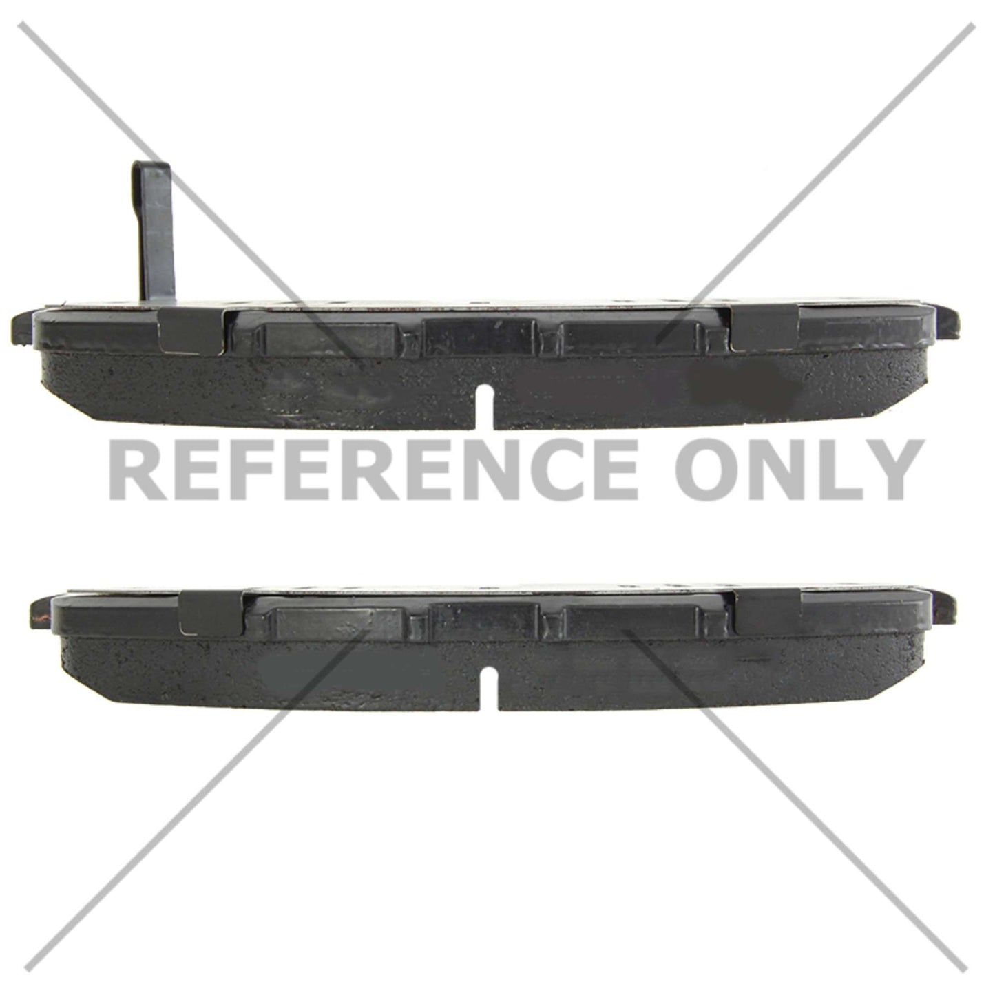 Centric Parts Disc Brake Pad Set Ceramic with Shims for 2014-2022 Infiniti Q50, Nissan Rogue, X‑Trail, Q60, QX50