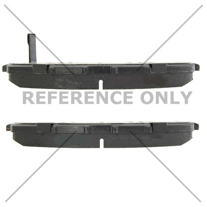 Centric Parts Disc Brake Pad Set Ceramic with Shims for 2014-2022 Infiniti Q50, Nissan Rogue, X‑Trail, Q60, QX50