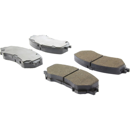 Centric Parts Disc Brake Pad Set Ceramic with Shims for 2017-2022 Nissan Qashqai Rogue Rogue Sport X-Trail 103.17370