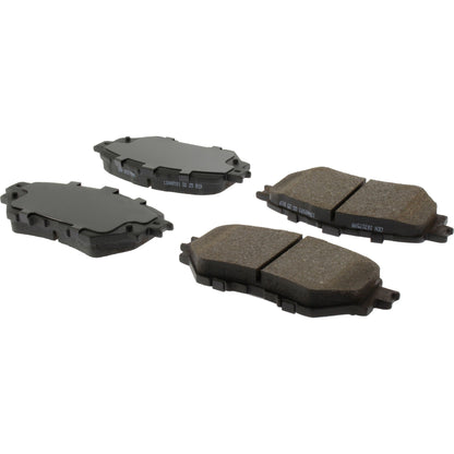 Centric Parts Disc Brake Pad Set C-Tek Ceramic with Shims for 2014-2018 Mazda 3 103.17590