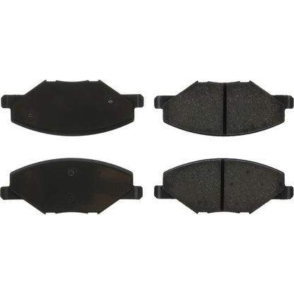 Centric Parts Disc Brake Pad Set C-Tek Ceramic with Shims for 2018-2019 Volkswagen Polo 2014-2016 Vento 103.17760