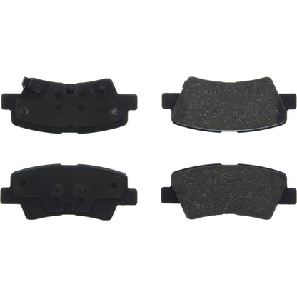 Centric Parts Disc Brake Pad Set C-Tek Ceramic with Shims for 2018-2022 Hyundai Accent, 2017-2020 Elantra 103.18120