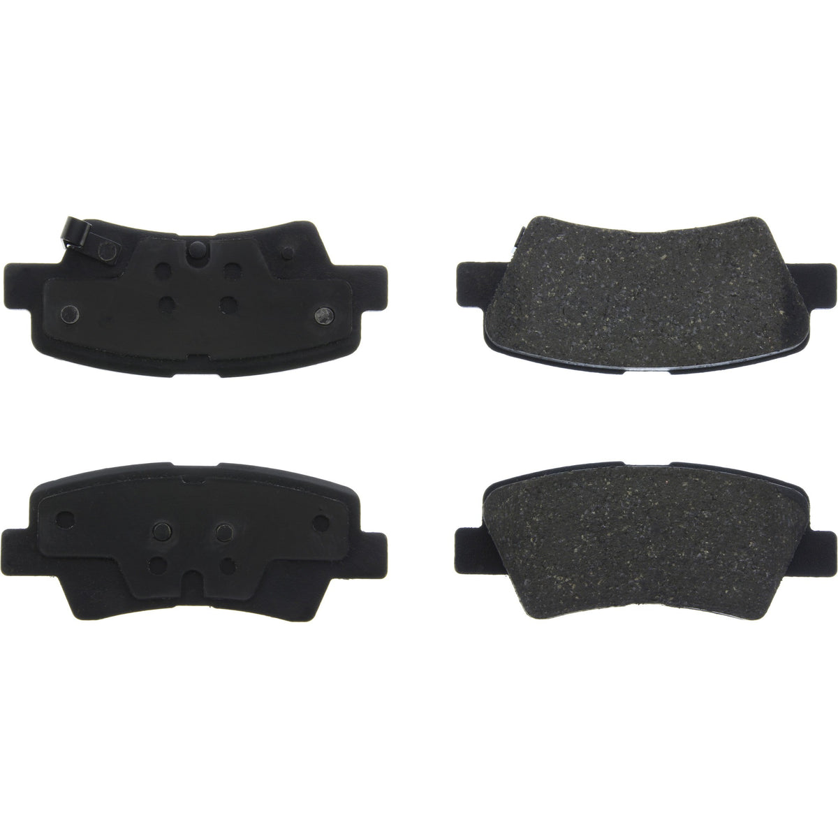 Centric Parts Disc Brake Pad Set C-Tek Ceramic with Shims for 2018-2022 Hyundai Accent, 2017-2020 Elantra 103.18120
