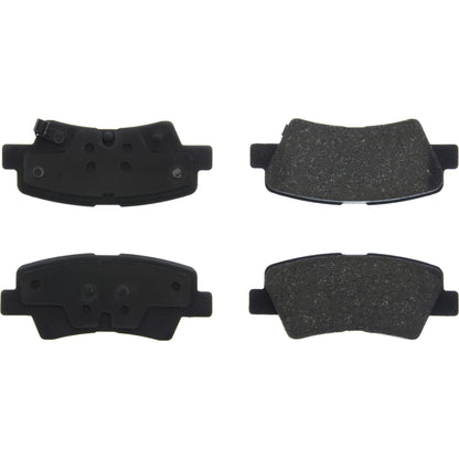 Centric Parts Disc Brake Pad Set C-Tek Ceramic with Shims for 2018-2022 Hyundai Accent, 2017-2020 Elantra 103.18120