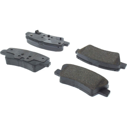 Centric Parts Disc Brake Pad Set C-Tek Ceramic with Shims for 2016-2023 Hyundai & Kia Models 103.18130