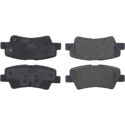 Centric Parts Disc Brake Pad Set C-Tek Ceramic with Shims for 2016-2023 Hyundai & Kia Models 103.18130