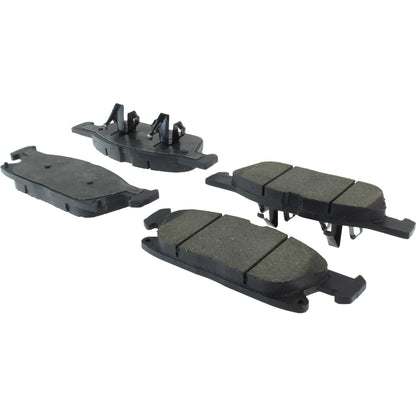 Centric Parts Disc Brake Pad Set C-Tek Ceramic with Shims for Ford Edge 2022-2015 Lincoln MKX 2018-2016 Nautilus 2023-2019 103.18180