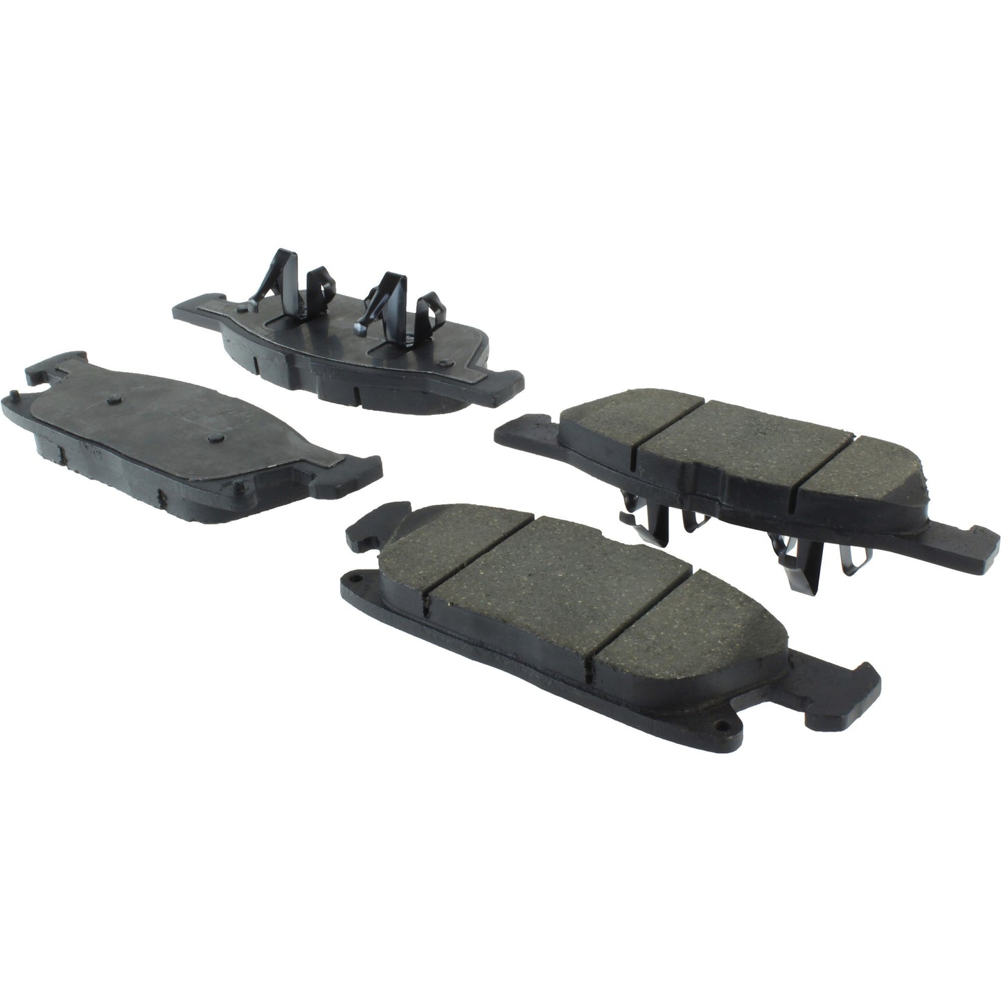 Centric Parts Disc Brake Pad Set C-Tek Ceramic with Shims for Ford Edge 2022-2015 Lincoln MKX 2018-2016 Nautilus 2023-2019 103.18180