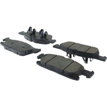 Centric Parts Disc Brake Pad Set C-Tek Ceramic with Shims for Ford Edge 2022-2015 Lincoln MKX 2018-2016 Nautilus 2023-2019 103.18180